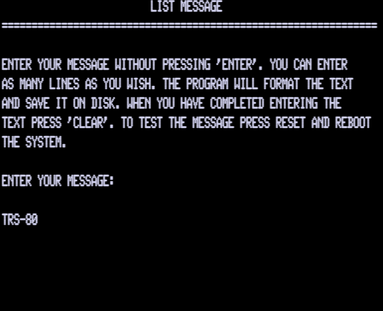 Screen shot